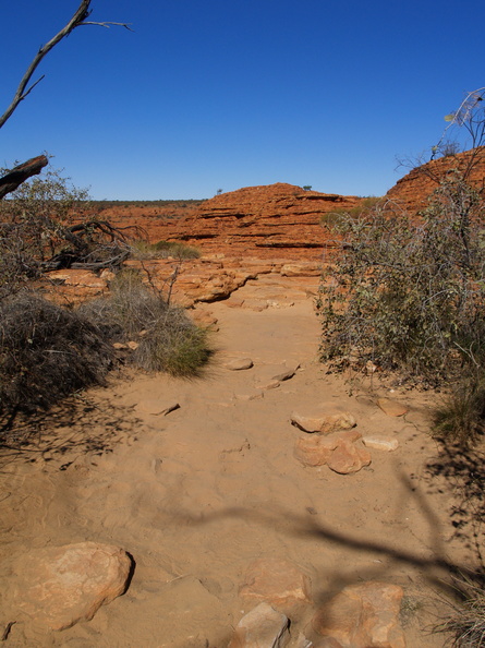 white sand @ Kings Canyon