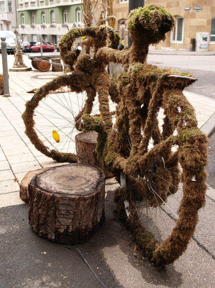 Green bike